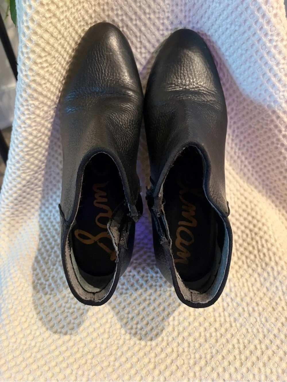 Sam Edelman Leather Ankle Booties